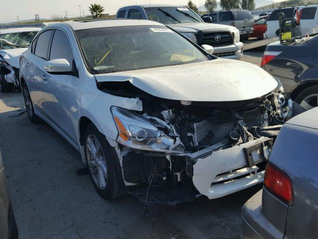 1N4AL3AP0DC254729 - 2013 NISSAN ALTIMA 2.5 WHITE photo 1