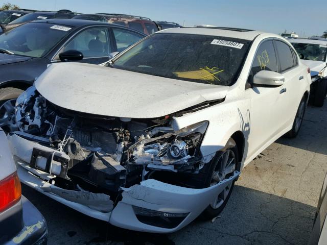 1N4AL3AP0DC254729 - 2013 NISSAN ALTIMA 2.5 WHITE photo 2