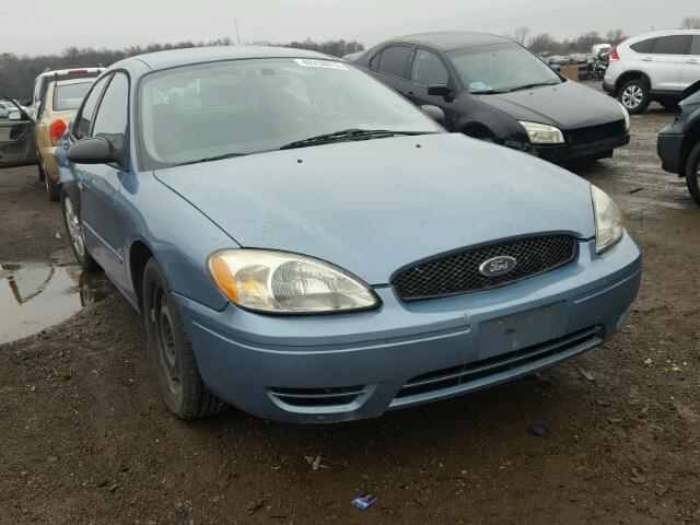 1FAFP53U87A161093 - 2007 FORD TAURUS SE BLUE photo 1