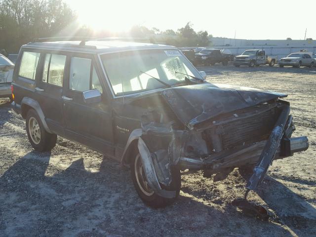 1J4FT58S5NL252380 - 1992 JEEP CHEROKEE L GREEN photo 1