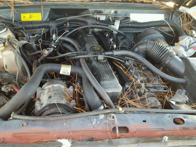 1J4FT58S5NL252380 - 1992 JEEP CHEROKEE L GREEN photo 7