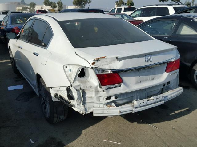 1HGCR2F59EA282515 - 2014 HONDA ACCORD SPO WHITE photo 3