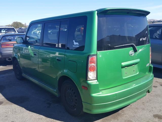 JTLKT324364068087 - 2006 TOYOTA SCION XB Yaşıl foto 3