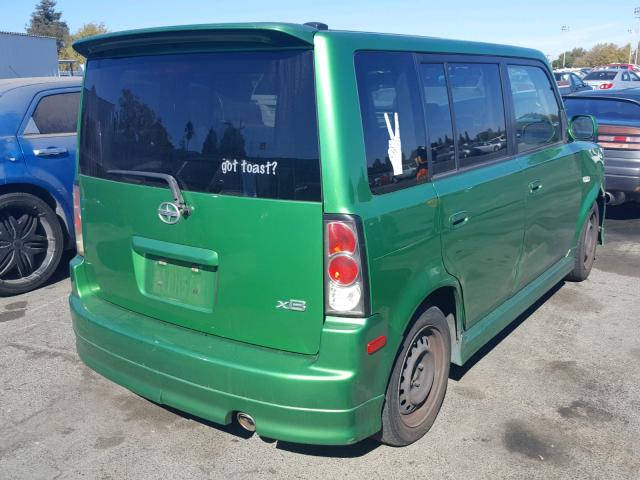 JTLKT324364068087 - 2006 TOYOTA SCION XB Yaşıl foto 4