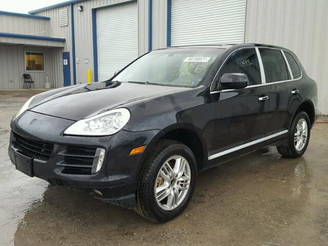 WP1AB29P49LA40408 - 2009 PORSCHE CAYENNE S BLACK photo 2