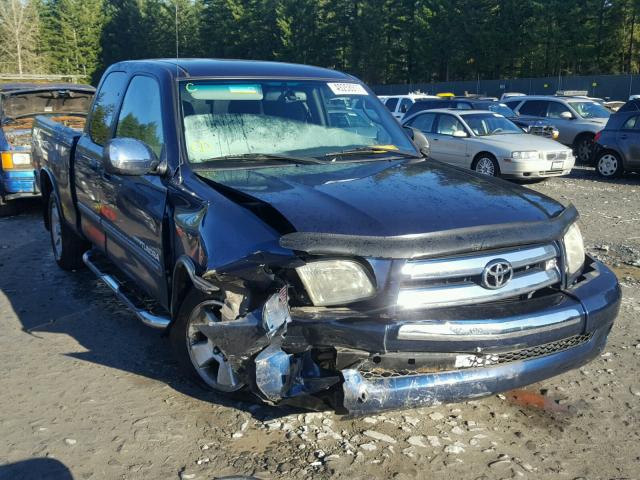 5TBRT34193S439355 - 2003 TOYOTA TUNDRA ACC BLUE photo 1