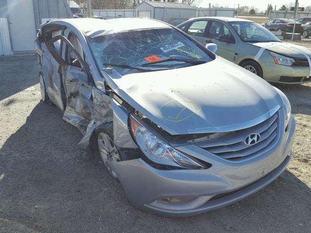 5NPEB4AC0DH538108 - 2013 HYUNDAI SONATA GLS SILVER photo 1