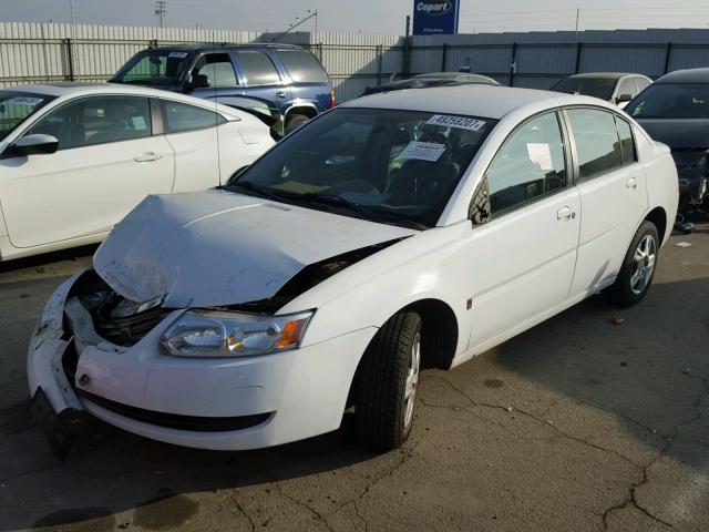 1G8AJ55F67Z179818 - 2007 SATURN ION LEVEL WHITE photo 2