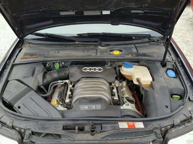 WAULT68EX3A240918 - 2003 AUDI A4 3.0 QUA BLUE photo 7