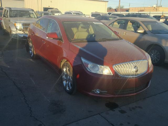 1G4GC5EC2BF331566 - 2011 BUICK LACROSSE C MAROON photo 1