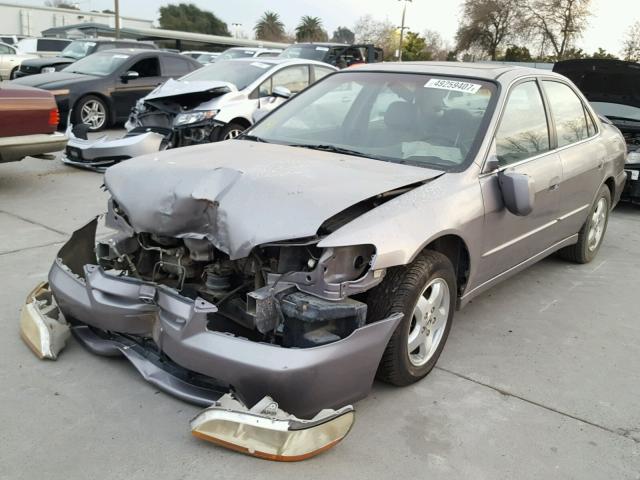 1HGCG1654YA043085 - 2000 HONDA ACCORD EX GRAY photo 2