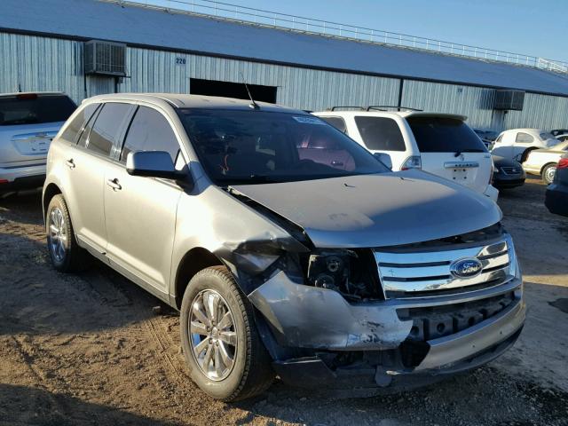 2FMDK38CX8BA71143 - 2008 FORD EDGE SEL SILVER photo 1