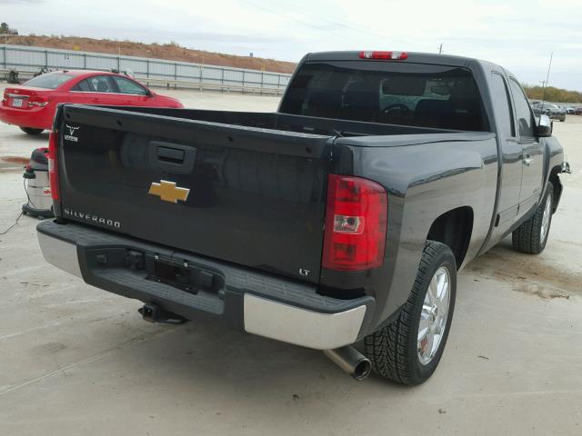 1GCRCSEA2DZ275625 - 2013 CHEVROLET SILVERADO BLACK photo 4