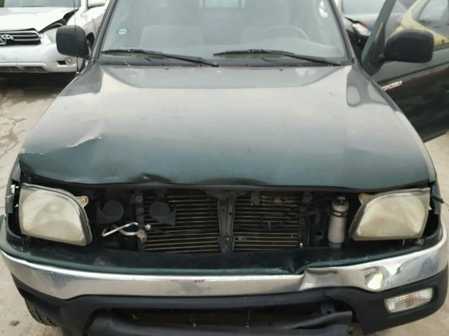 5TEGN92N03Z236892 - 2003 TOYOTA TACOMA DOU GREEN photo 7