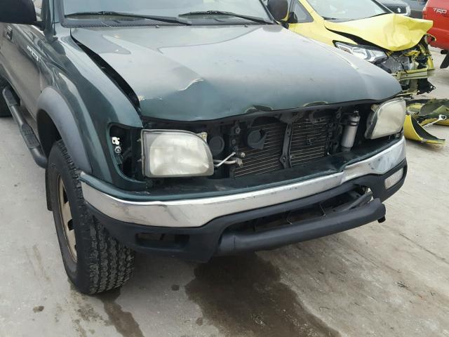 5TEGN92N03Z236892 - 2003 TOYOTA TACOMA DOU GREEN photo 9