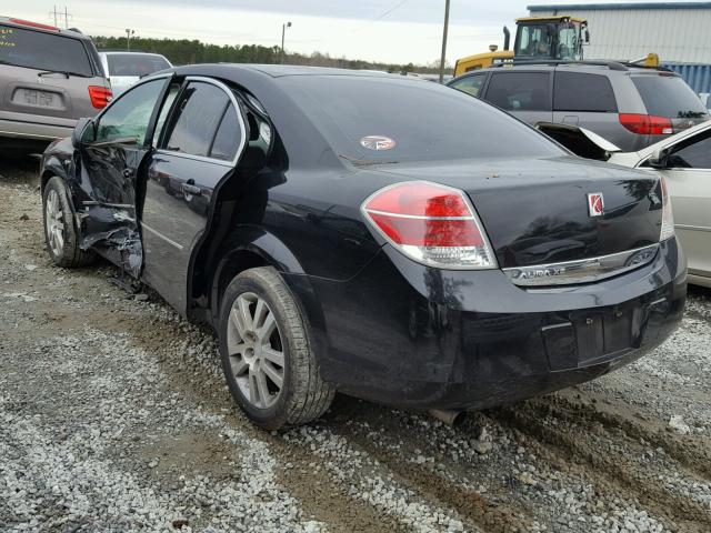 1G8ZS57N87F141657 - 2007 SATURN AURA XE BLACK photo 3