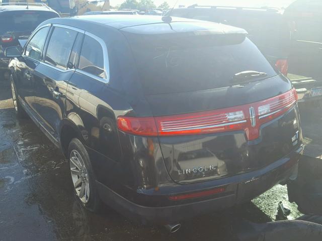 2LMHJ5NK3DBL58348 - 2013 LINCOLN MKT BLACK photo 3