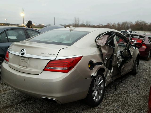 1G4GB5G35GF110552 - 2016 BUICK LACROSSE SILVER photo 4