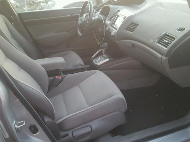 1HGFA16878L010112 - 2008 HONDA CIVIC EX ვერცხლისფერი ფოტო 5