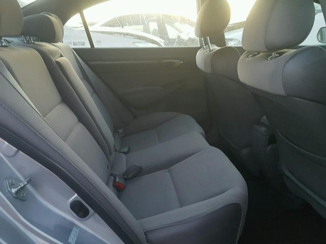 1HGFA16878L010112 - 2008 HONDA CIVIC EX ვერცხლისფერი ფოტო 6