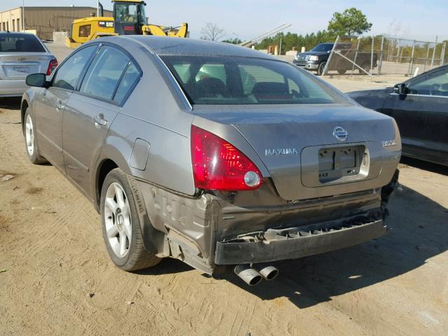 1N4BA41E66C866418 - 2006 NISSAN MAXIMA SE GRAY photo 3