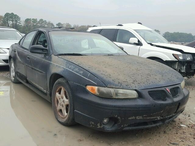 1G2WP52K91F261244 - 2001 PONTIAC GRAND PRIX BLACK photo 1