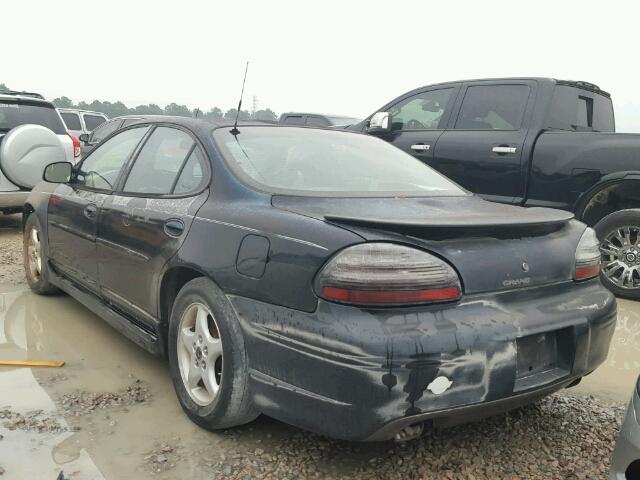 1G2WP52K91F261244 - 2001 PONTIAC GRAND PRIX BLACK photo 3