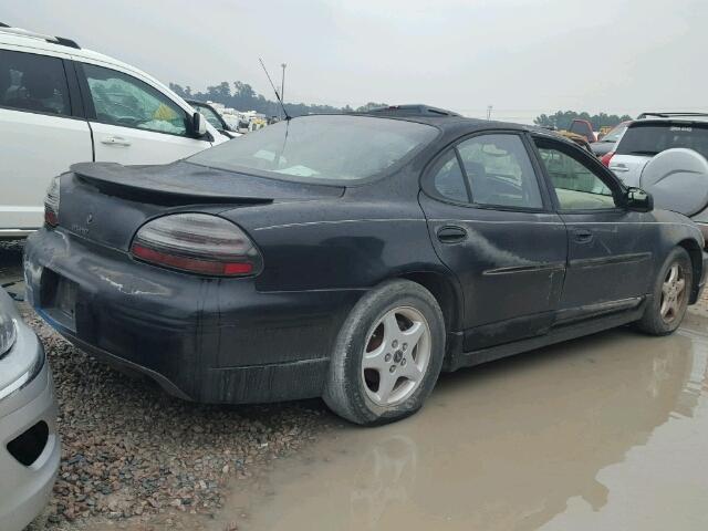 1G2WP52K91F261244 - 2001 PONTIAC GRAND PRIX BLACK photo 4