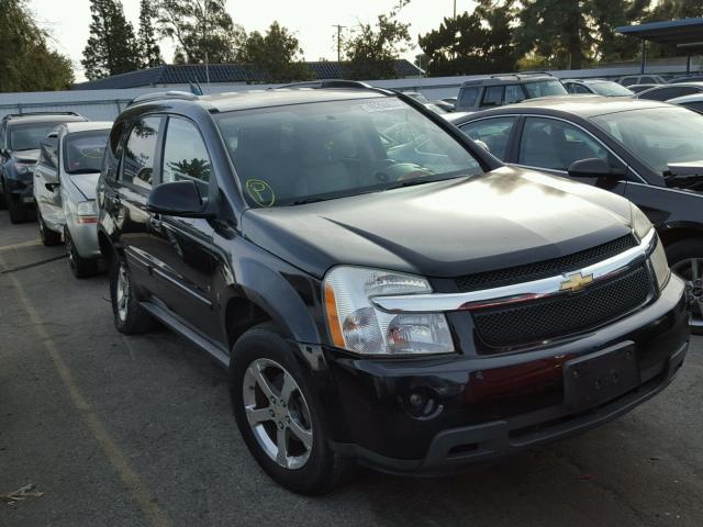 2CNDL63F176061513 - 2007 CHEVROLET EQUINOX LT BLACK photo 1