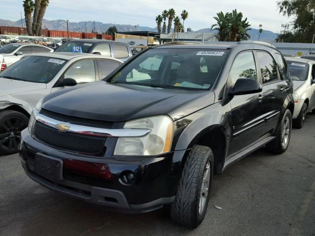 2CNDL63F176061513 - 2007 CHEVROLET EQUINOX LT BLACK photo 2