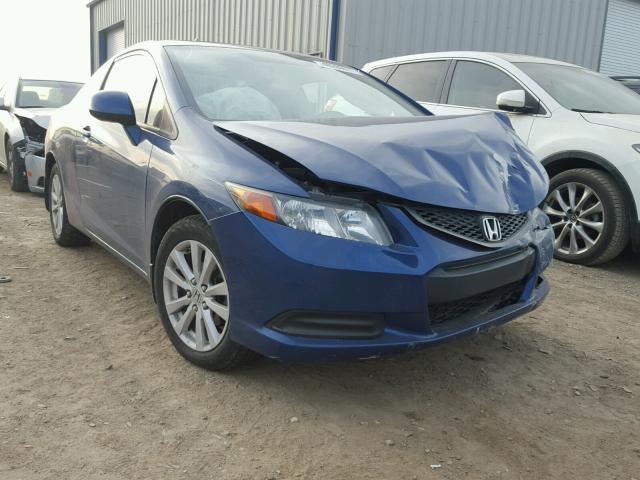 2HGFG3B81CH540467 - 2012 HONDA CIVIC EX BLUE photo 1