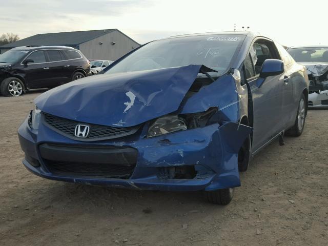 2HGFG3B81CH540467 - 2012 HONDA CIVIC EX 蓝色 照片 2