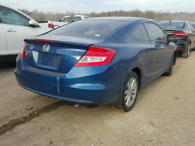 2HGFG3B81CH540467 - 2012 HONDA CIVIC EX 蓝色 照片 4