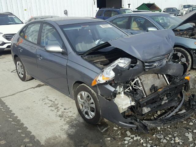 KMHDU4ADXAU190507 - 2010 HYUNDAI ELANTRA BL GRAY photo 1