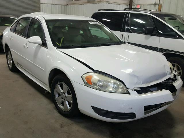 2G1WB5EK6A1250577 - 2010 CHEVROLET IMPALA LT WHITE photo 1