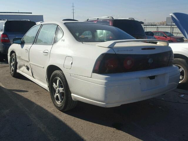 2G1WH52K349296926 - 2004 CHEVROLET IMPALA LS WHITE photo 3