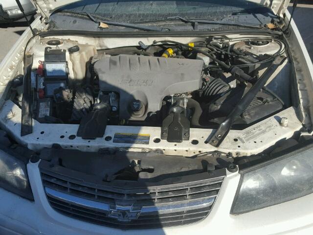 2G1WH52K349296926 - 2004 CHEVROLET IMPALA LS WHITE photo 7