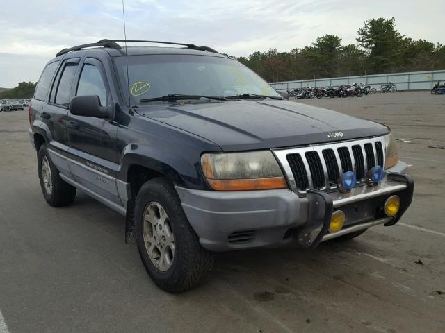 1J4GW48S7YC348795 - 2000 JEEP GRAND CHER BLACK photo 1