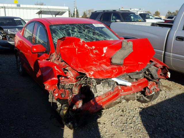 JM1BK12G081843270 - 2008 MAZDA 3 I RED photo 1