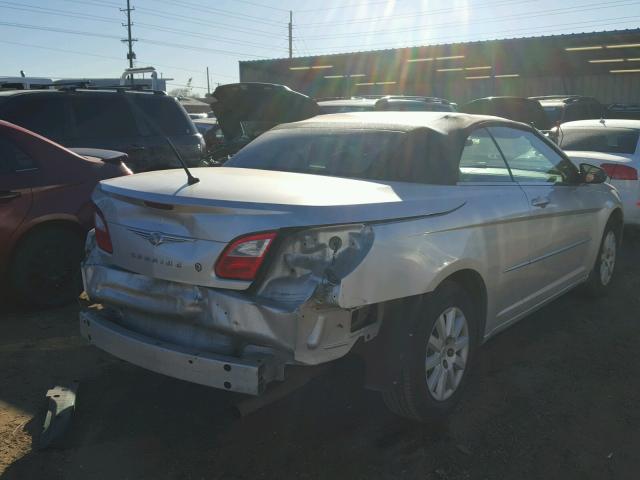 1C3LC45K68N224026 - 2008 CHRYSLER SEBRING SILVER photo 4