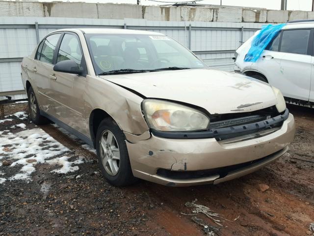 1G1ZT54855F318155 - 2005 CHEVROLET MALIBU LS BEIGE photo 1