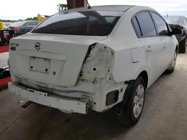 3N1AB61E09L609233 - 2009 NISSAN SENTRA 2.0 WHITE photo 4