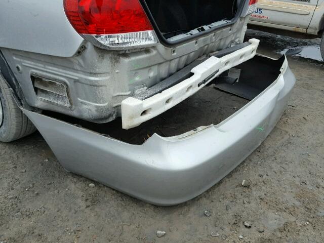 4T1BE32K05U054758 - 2005 TOYOTA CAMRY LE SILVER photo 9