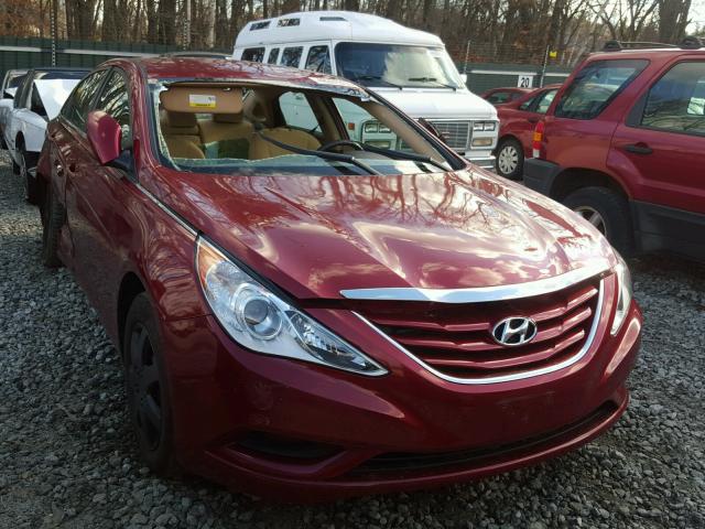 5NPEB4AC4BH294444 - 2011 HYUNDAI SONATA GLS MAROON photo 1