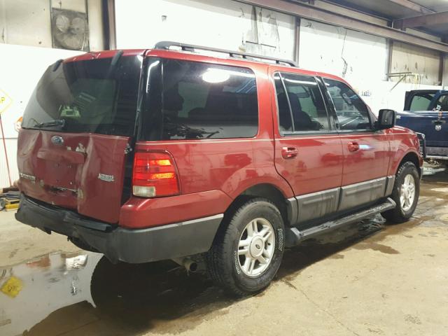 1FMPU165X6LA20545 - 2006 FORD EXPEDITION RED photo 4