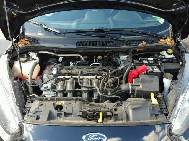 3FADP4EJ8GM163434 - 2016 FORD FIESTA SE BLACK photo 7