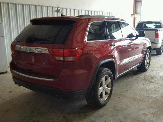 1J4RR5GT6BC640641 - 2011 JEEP GRAND CHER RED photo 4