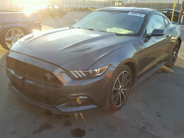 1FA6P8CF1G5303330 - 2016 FORD MUSTANG GT CHARCOAL photo 2