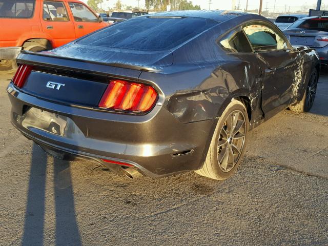 1FA6P8CF1G5303330 - 2016 FORD MUSTANG GT CHARCOAL photo 4