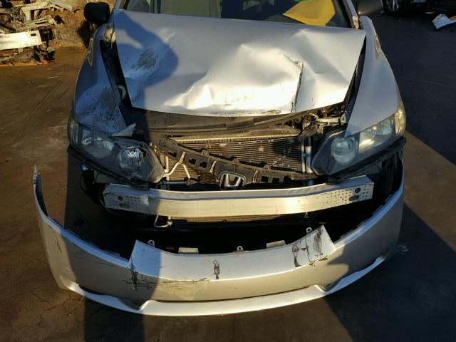 2HGFA16359H327177 - 2009 HONDA CIVIC VP SILVER photo 7